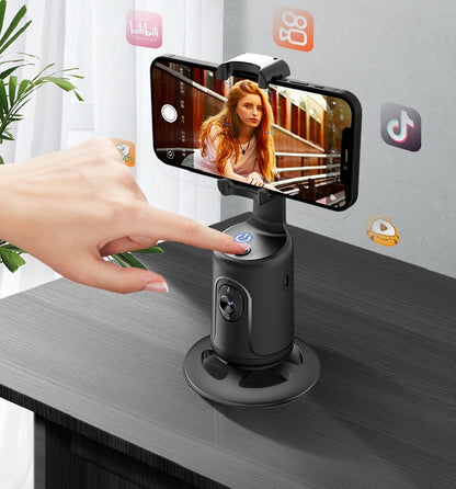 Smart AI Facial Tracking Phone Holder 360°